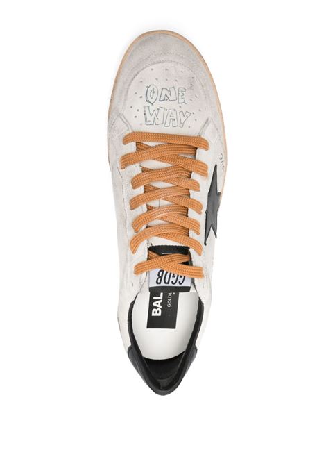 Sneakers Ball Star in grigio e nero Golden goose - uomo GOLDEN GOOSE | GMF00117F00757860336